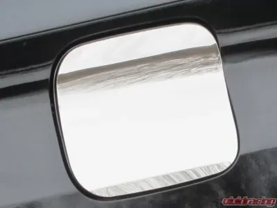 Quality Automotive Accessories 1-Piece Stainless Steel Gas Door Cover Trim Toyota Prius 4-Door Hatchback 2016-2022 - GC16135