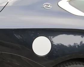 Quality Automotive Accessories 1-Piece Stainless Steel Gas Door Cover Trim Chevrolet Impala 4-Door Sedan Does not fit the Limited 2014-2020