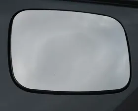 Quality Automotive Accessories 1-Piece Stainless Steel Gas Door Cover Trim Lincoln Continental 4-Door Sedan 2017-2021