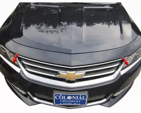 Quality Automotive Accessories 2-Piece Stainless Steel Head Light Accent Trim Chevrolet Impala 4-Door Sedan Does not fit the Limited 2014-2020