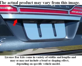 Quality Automotive Accessories 1-Piece Stainless Steel License Bar Above plate accent Trim Toyota Sienna 4-Door Minivan 2004-2009
