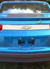 Quality Automotive Accessories 1-Piece Stainless Steel License Bar Above plate accent Trim Chevrolet Camaro 2-Door Coupe Convertible 2010-2013                                     - LB50100 - Image 4