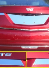 Quality Automotive Accessories 2-Piece Stainless Steel License Bar Extension Trim Cadillac CT6 4-Door Sedan 2016-2018                                     - LB56230 - Image 3