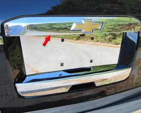 Quality Automotive Accessories 1-Piece Chrome Plated ABS plastic Upper Hatch Cover Chevrolet Suburban 4-Door SUV 2015-2020