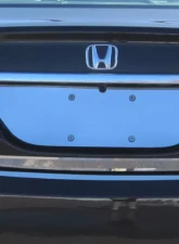 Quality Automotive Accessories 1-Piece Stainless Steel License Plate Bezel Honda Civic 4-Door Sedan 2012-2015                                     - LP12214 - Image 4