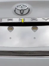 Quality Automotive Accessories 1-Piece Stainless Steel License Plate Bezel Toyota Camry 4-Door Sedan 2018-2022                                     - LP18130 - Image 8