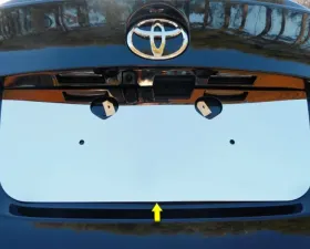 Quality Automotive Accessories 1-Piece Stainless Steel License Plate Bezel Toyota C-HR 4-Door Crossover SUV 2018-2022