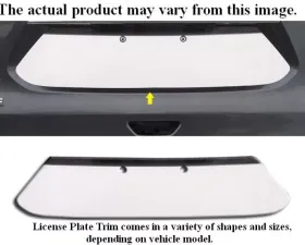 Quality Automotive Accessories 1-Piece Stainless Steel License Plate Bezel Cadillac Seville 4-Door Sedan 1998-2004