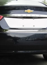 Quality Automotive Accessories 1-Piece Stainless Steel License Plate Bezel Chevrolet Impala 4-Door Sedan Does not fit the Limited 2014-2020                                     - LP54135 - Image 6