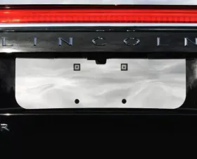 Quality Automotive Accessories 1-Piece Stainless Steel License Plate Bezel Lincoln Navigator 4-Door SUV 2015-2017