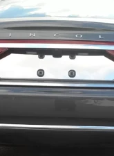 Quality Automotive Accessories 1-Piece Stainless Steel License Plate Bezel Lincoln Continental 4-Door Sedan 2017-2021                                     - LP57680 - Image 3