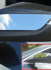 Quality Automotive Accessories 2-Piece Stainless Steel Mirror Accent Trim Chevrolet Malibu 4-Door Sedan 2016-2022                                     - MA56105 - Image 3