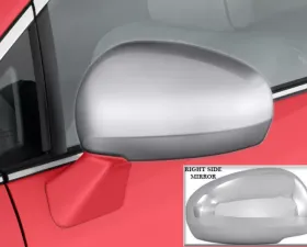 Quality Automotive Accessories 2-Piece Chrome Plated ABS plastic Mirror Cover Set Toyota Prius 4-Door Hatchback 2010-2012