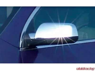 Quality Automotive Accessories 2-Piece Chrome Plated ABS plastic Mirror Cover Set Chevrolet Equinox 4-Door SUV LS LT 2010-2017 - MC50160