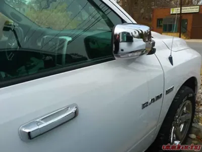 Quality Automotive Accessories 2-Piece Chrome Plated ABS plastic Mirror Cover Set Ram Trucks Ram 2-Door 4-Door 2013-2018 - MC53936