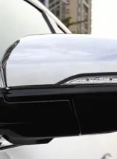 Quality Automotive Accessories 2-Piece Chrome Plated ABS plastic Mirror Cover Set Ford Edge 4-Door SUV 2015-2022                                     - MC55361 - Image 4