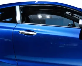 Quality Automotive Accessories 2-Piece Stainless Steel Pillar Post Trim Honda Civic 2-Door Coupe 2012-2015