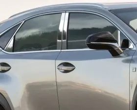 Quality Automotive Accessories 12-Piece Stainless Steel Pillar Post Trim Lexus NX 4-Door SUV 2015-2021