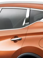 Quality Automotive Accessories 10-Piece Stainless Steel Pillar Post Trim Nissan Murano 4-Door SUV 2015-2022                                     - PP15593 - Image 4