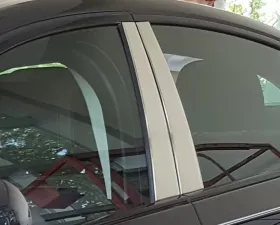 Quality Automotive Accessories 4-Piece Stainless Steel Pillar Post Trim Jaguar XE 4-Door Sedan 2017-2020