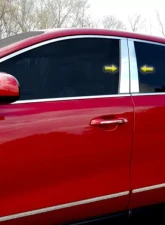 Quality Automotive Accessories 10-Piece Stainless Steel Pillar Post Trim Kia Sportage 4-Door SUV 2017-2022                                     - PP17838 - Image 4