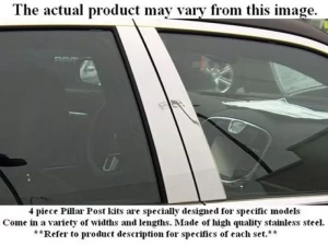 Quality Automotive Accessories 2-Piece Stainless Steel Pillar Post Trim Honda Accord 2-Door Coupe 2003-2007 - PP23251 - Image 5