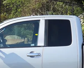 Quality Automotive Accessories 2-Piece Stainless Steel Pillar Post Trim Nissan Titan 4-Door King Cab 2004-2015