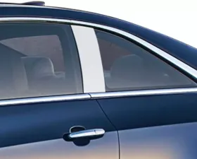 Quality Automotive Accessories 2-Piece Stainless Steel Pillar Post Trim Cadillac ATS 2-Door Coupe 2015-2019