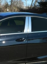 Quality Automotive Accessories 14-Piece Stainless Steel Pillar Post Trim Chevrolet Cruze 4-Door Hatchback 2017-2019                                     - PP57805 - Image 5