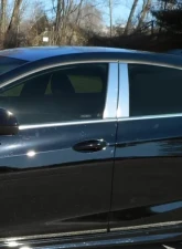 Quality Automotive Accessories 16-Piece Stainless Steel Pillar Post Trim Chevrolet Cruze 4-Door Hatchback 2017-2019                                     - PP57806 - Image 5