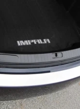 Quality Automotive Accessories 1-Piece Stainless Steel Rear Bumper Trim Accent Chevrolet Impala 4-Door Sedan Does not fit the Limited 2014-2020                                     - RB54135 - Image 5