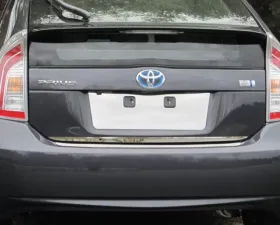 Quality Automotive Accessories 1-Piece Stainless Steel Rear Deck Trim Trunk Lid Accent Toyota Prius 4-Door Hatchback 2010-2015