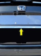 Quality Automotive Accessories 1-Piece Stainless Steel Rear Deck Trim Trunk Lid Accent Honda Civic 4-Door Hatchback 2016-2021                                     - RD16214 - Image 4