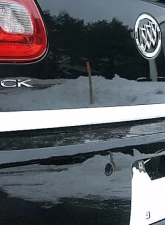 Quality Automotive Accessories 1-Piece Stainless Steel Rear Deck Trim Trunk Lid Accent Buick Lucerne 4-Door Sedan 2006-2011                                     - RD46550 - Image 4