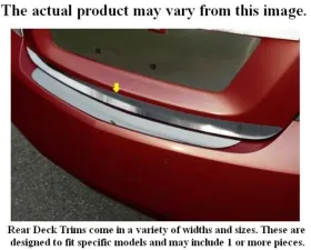 Quality Automotive Accessories 1-Piece Stainless Steel Rear Deck Trim Trunk Lid Accent Pontiac G6 4-Door Sedan 2005-2009