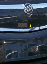 Quality Automotive Accessories 1-Piece Stainless Steel Rear Deck Trim Trunk Lid Accent Buick Regal 4-Door Sedan 2011-2013                                     - RD51575 - Image 4