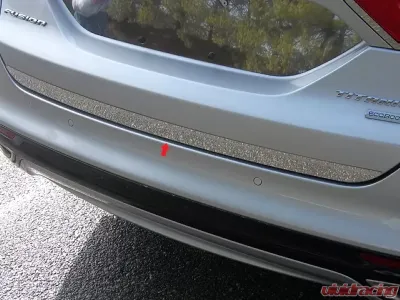 Quality Automotive Accessories 1-Piece Stainless Steel Rear Deck Trim Trunk Lid Accent Ford Fusion 4-Door Sedan 2013-2018 - RD53390