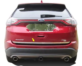 Quality Automotive Accessories 1-Piece Stainless Steel Rear Deck Trim Trunk Lid Accent Ford Edge 4-Door SUV 2015-2018