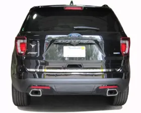 Quality Automotive Accessories 1-Piece Stainless Steel Rear Deck Trim Trunk Lid Accent Ford Explorer 4-Door SUV 2016-2019