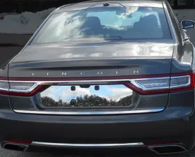 Quality Automotive Accessories 1-Piece Stainless Steel Rear Deck Trim Trunk Lid Accent Lincoln Continental 4-Door Sedan 2017-2021