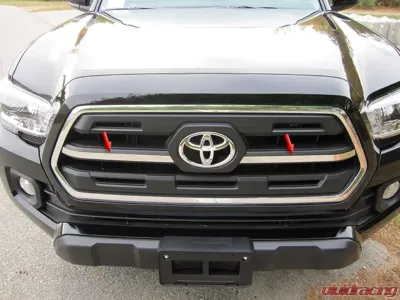Quality Automotive Accessories 2-Piece Stainless Steel Front Grille Accent Trim Toyota Tacoma 4-Door 2016-2022 - SG16175