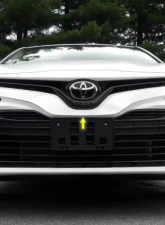 Quality Automotive Accessories 1-Piece Stainless Steel Front Grille Accent Trim Toyota Camry 4-Door Sedan only fits L LE XLE L Hybrid LE Hybrid XLE Hybrid 2018-2022                                     - SG18130 - Image 8