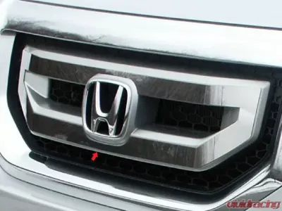 Quality Automotive Accessories 1-Piece Stainless Steel Front Grille Accent Trim Honda Pilot 4-Door SUV 2009-2011 - SG29260