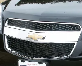 Quality Automotive Accessories 1-Piece Stainless Steel Front Grille Accent Trim Chevrolet Equinox 4-Door SUV 2010-2015