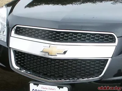 Quality Automotive Accessories 1-Piece Stainless Steel Front Grille Accent Trim Chevrolet Equinox 4-Door SUV 2010-2015 - SG50160