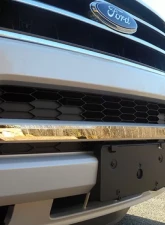 Quality Automotive Accessories 1-Piece Stainless Steel Front Grille Accent Trim Ford Expedition 4-Door SUV 2015-2017                                     - SG55383 - Image 7