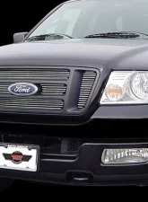 Quality Automotive Accessories 6-Piece Billet Grille Overlay Ford F-150 2-Door 4-Door XL STX XLT FX 2004-2008                                     - SGB44309 - Image 8