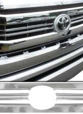 Quality Automotive Accessories 6-Piece Chrome Plated ABS plastic Grill Overlay Toyota Tundra 2-Door 4-Door SR SR5 2014-2017                                     - SGC14143 - Image 5
