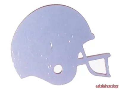 Quality Automotive Accessories 2-Piece Stainless Steel Football Helmet Universal Decal Fits ALL - SGR11009