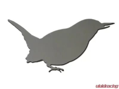 Quality Automotive Accessories 2-Piece Stainless Steel Small Bird Universal Decal Fits ALL - SGR11012